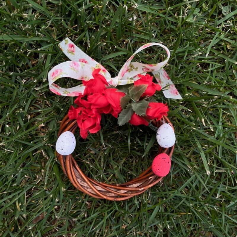 Πασχαλινό Χειροποίητο Στεφάνι 2022 (σχέδιο 11)