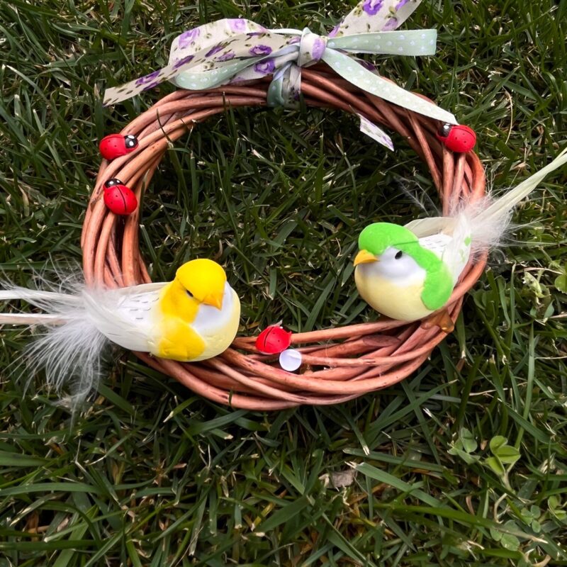 Πασχαλινό Χειροποίητο Στεφάνι 2022 (σχέδιο 9)