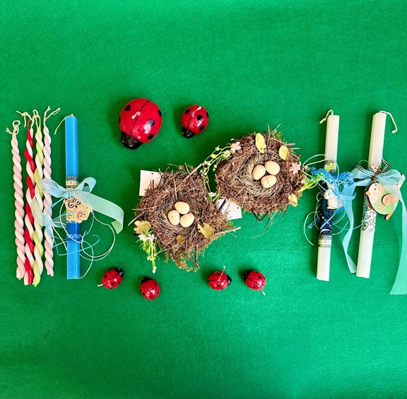 Διακοσμητικό κεράκι Πασχαλίτσα